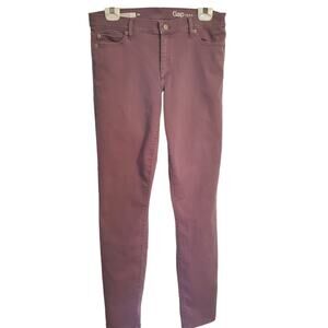 GAP 1969 Authentic True Skinny jeans in lavender Inseam 29.5 Size 29R